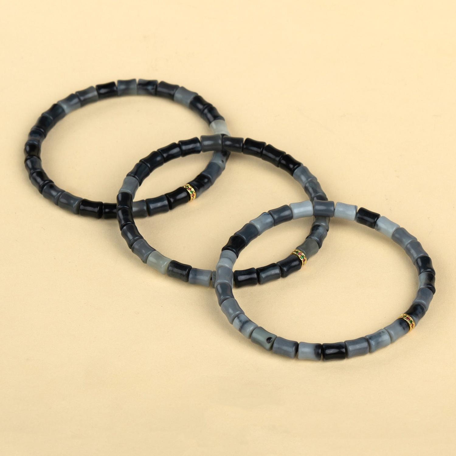 【左氏珠宝】新疆若羌青花竹报平安节节高升多样性发货（发其一）3593