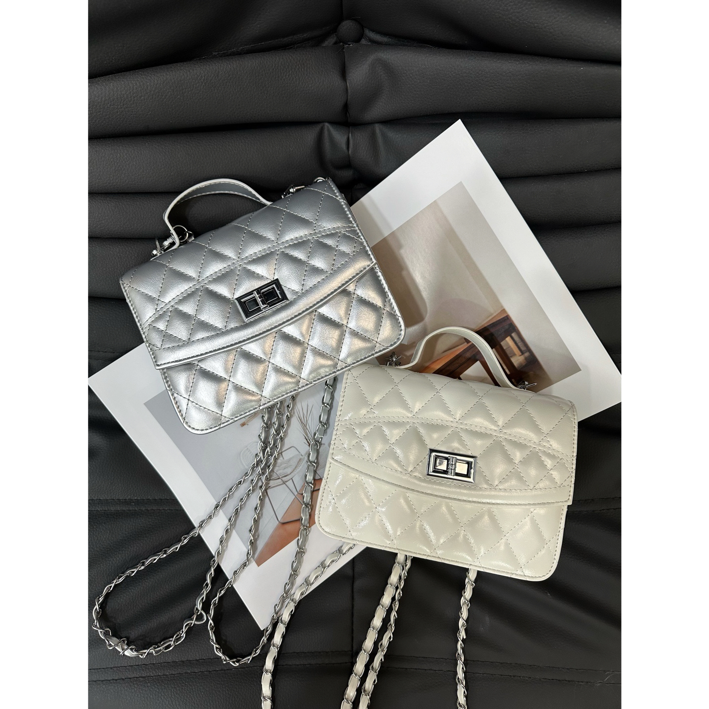 菱格链条包包女款爆款2025新款休闲百搭韩版时尚小众潮流网红包包