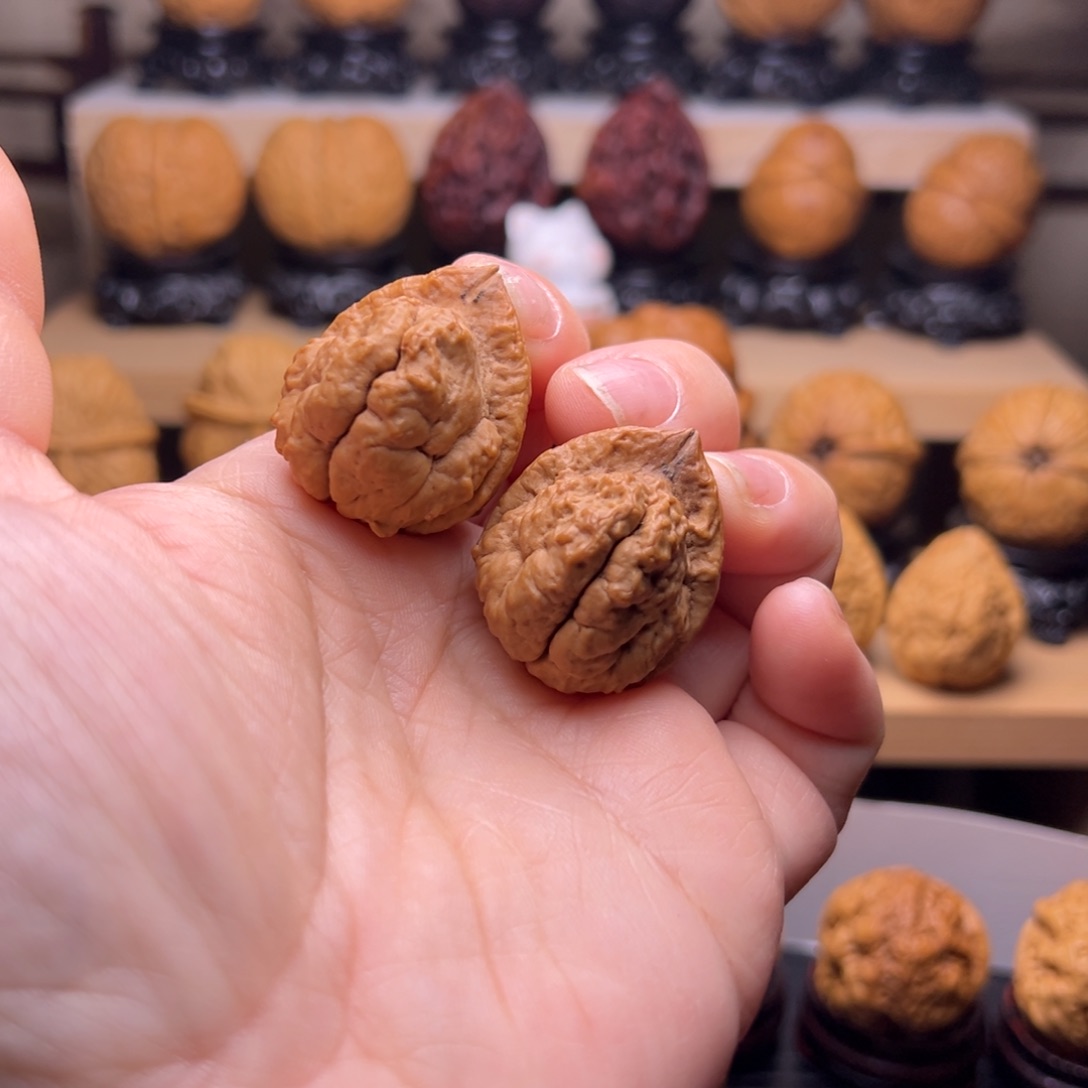 文玩核桃吊坠9w羊头蟾