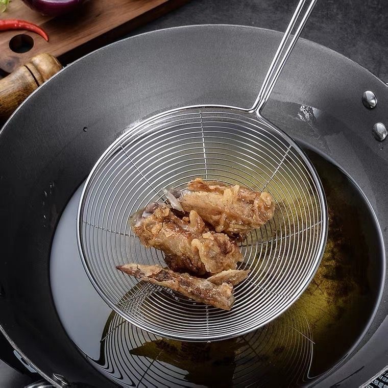 中号16cm高品质不锈钢漏勺