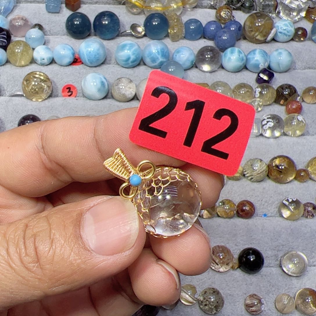 水晶颈饰未镶嵌天然水晶