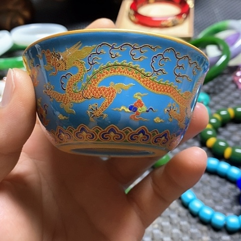 瓷片瓷器紫砂壶摆件