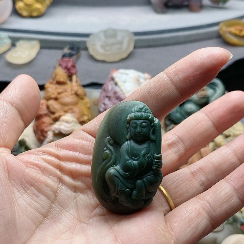 【闪购商品】未镶嵌吊坠定制玛瑙