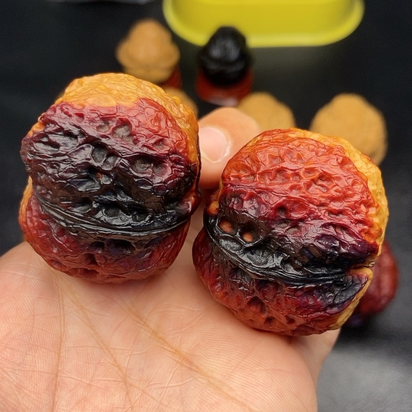 【闪购商品】把件文玩核桃43尺肥蟾