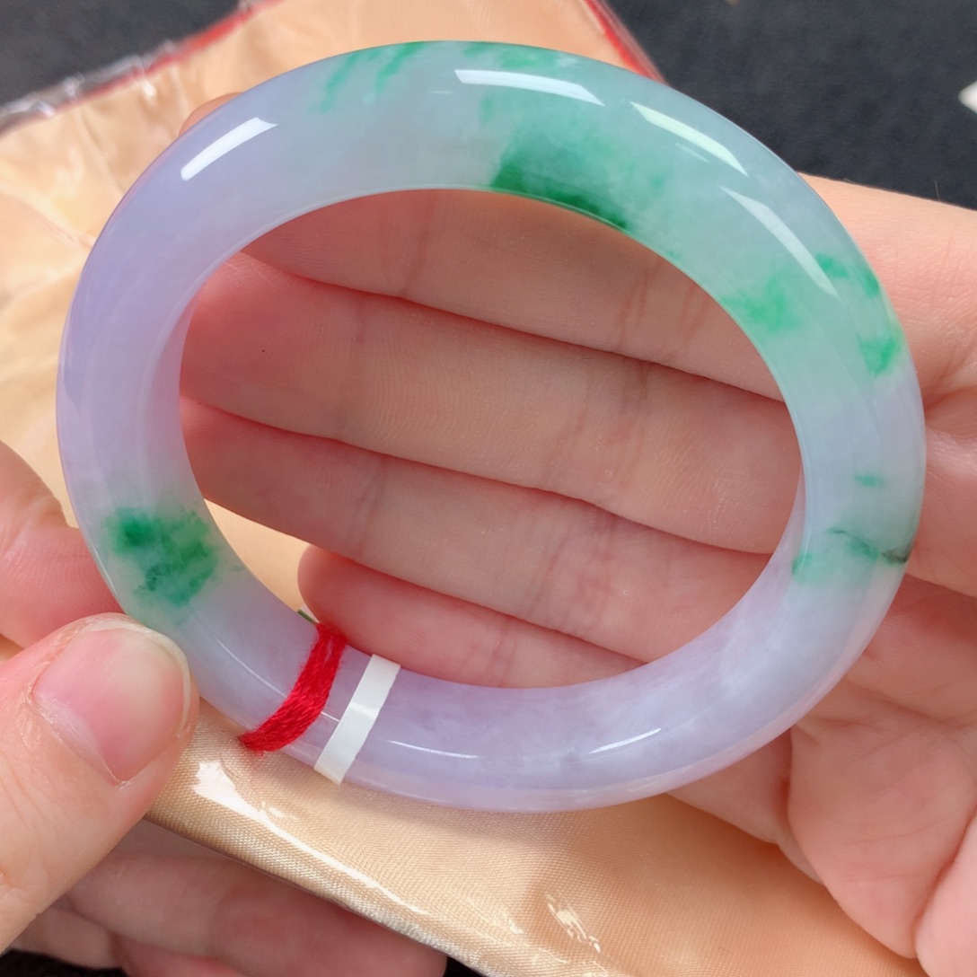 未镶嵌手镯翡翠缅甸天然翡翠手镯57