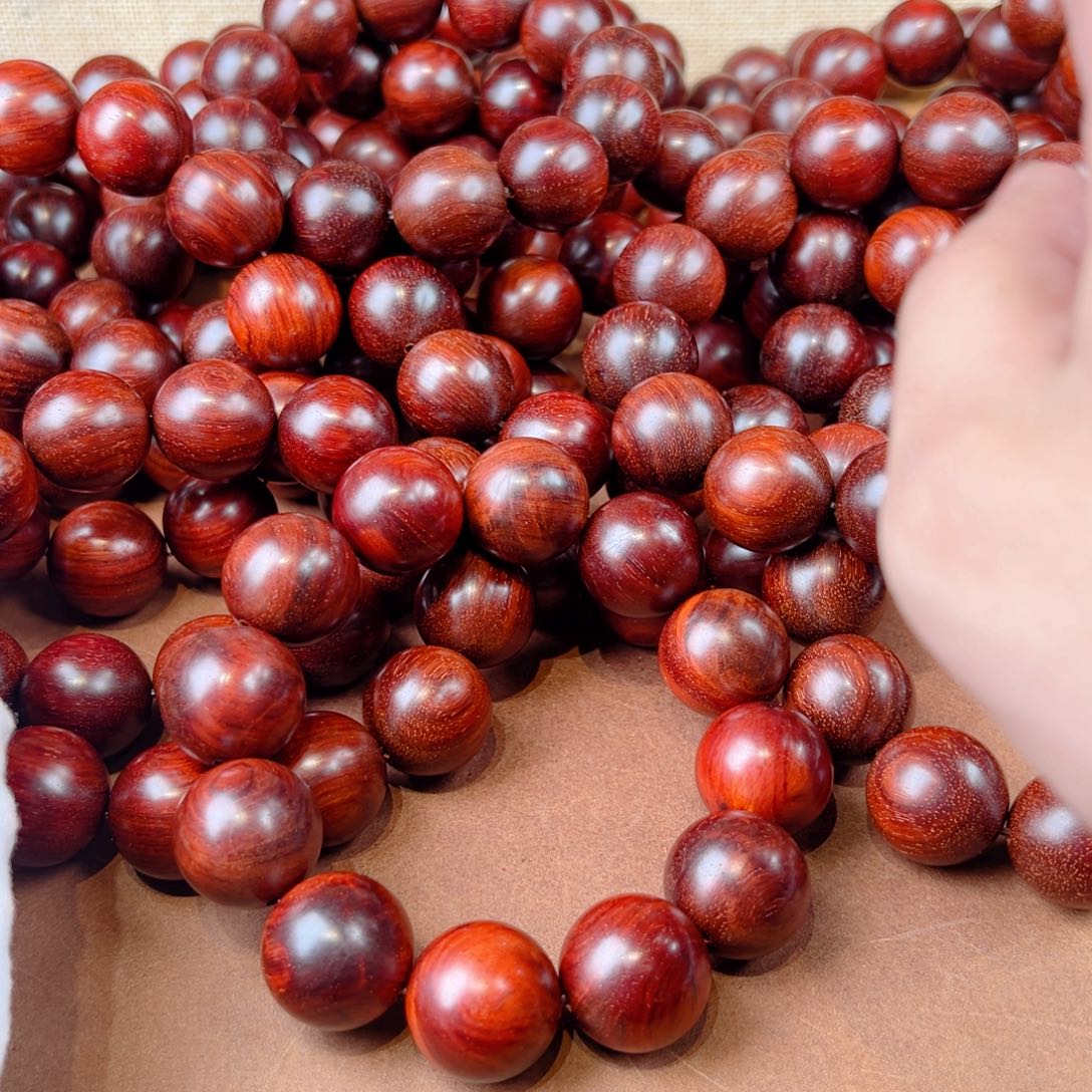 小叶紫檀手串/手链原汁原味2.0干磨头货