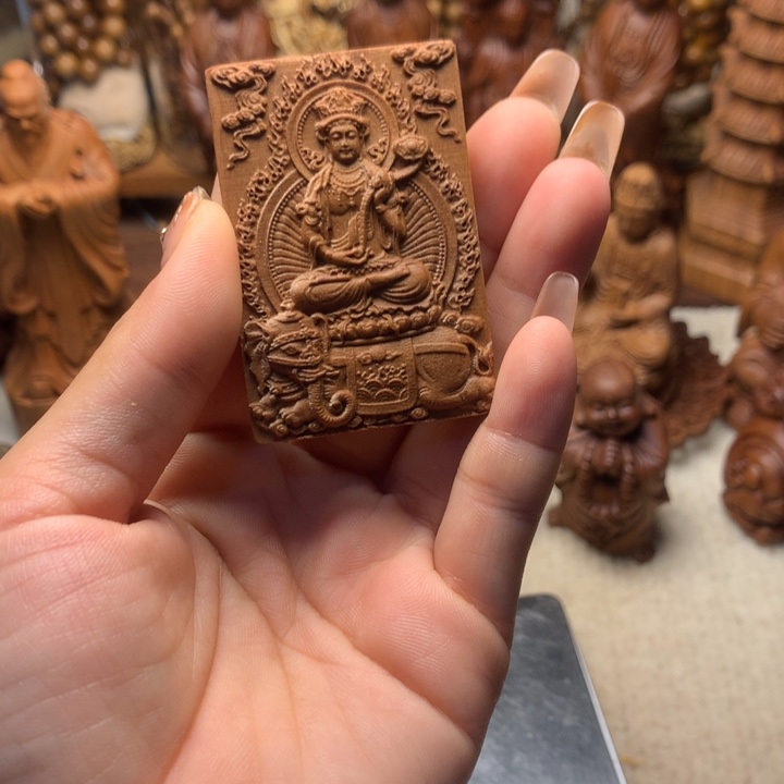 檀香木其他老山檀香手把件