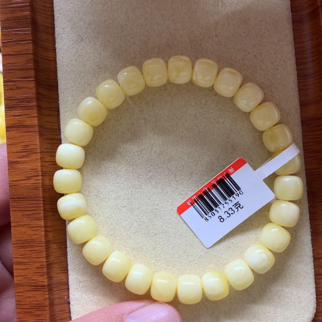 蜜蜡手链未镶嵌蜜蜡