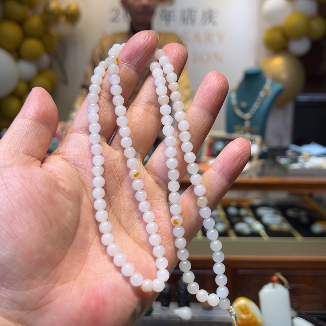 和田玉手链未镶嵌6