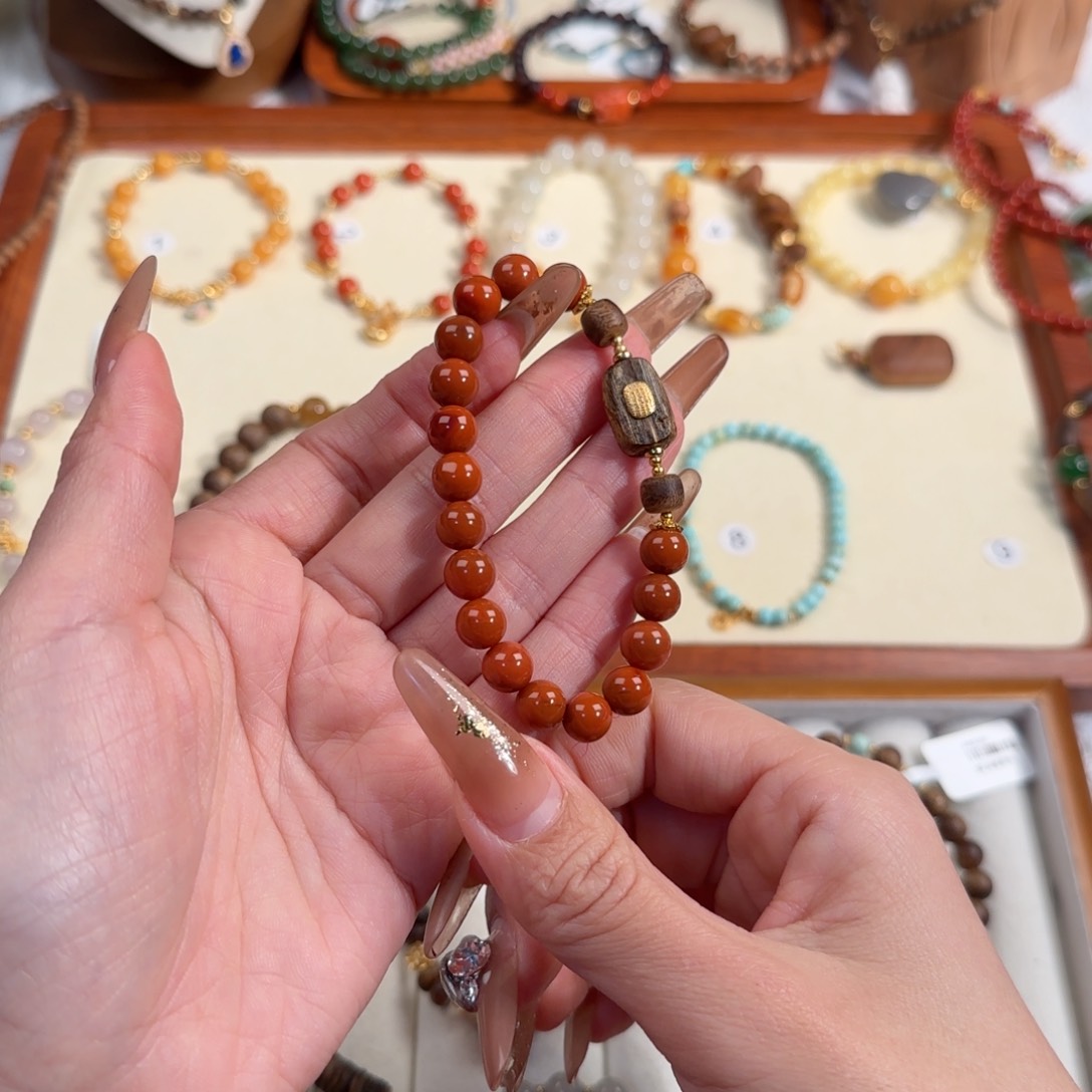 和田玉手串未镶嵌F*