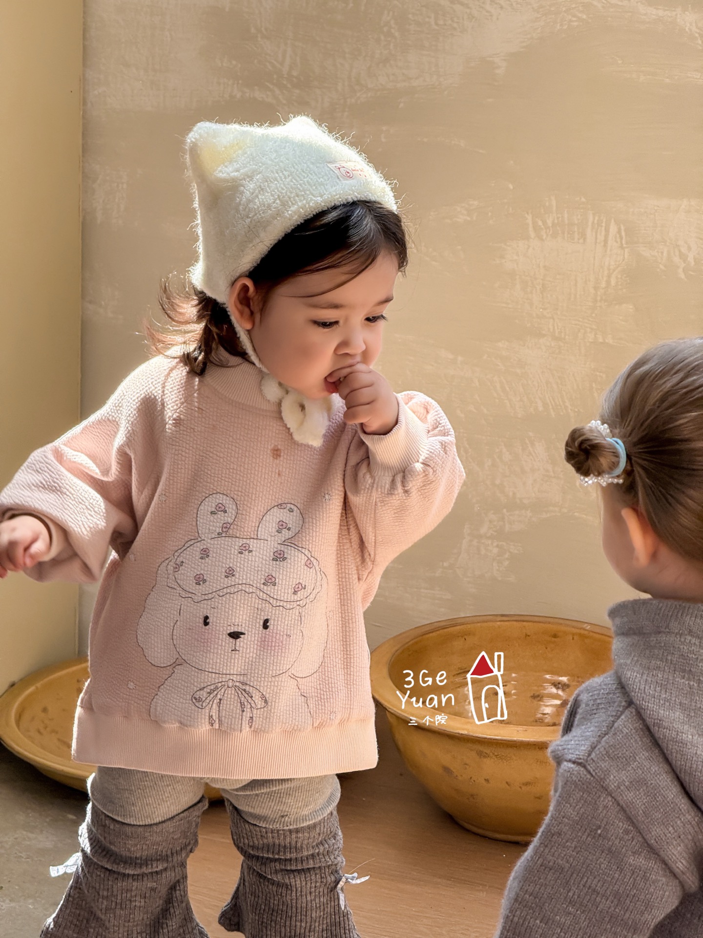 SGY--8991--小兔子卫衣--粉色--NO退NO换