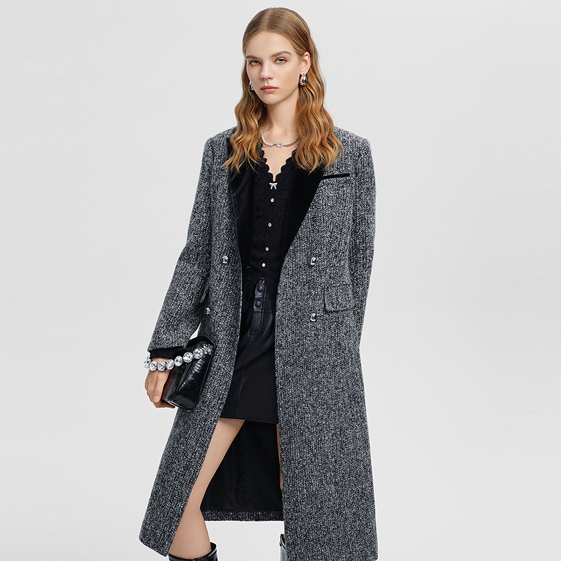 BadinaChic毛呢外套344A055