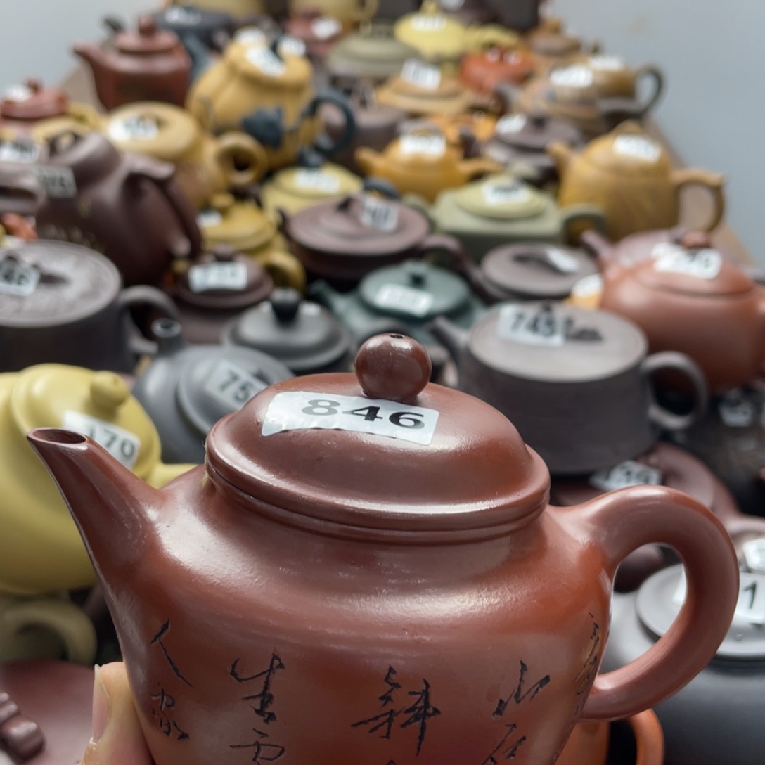 细**流紫砂微瑕紫砂微瑕