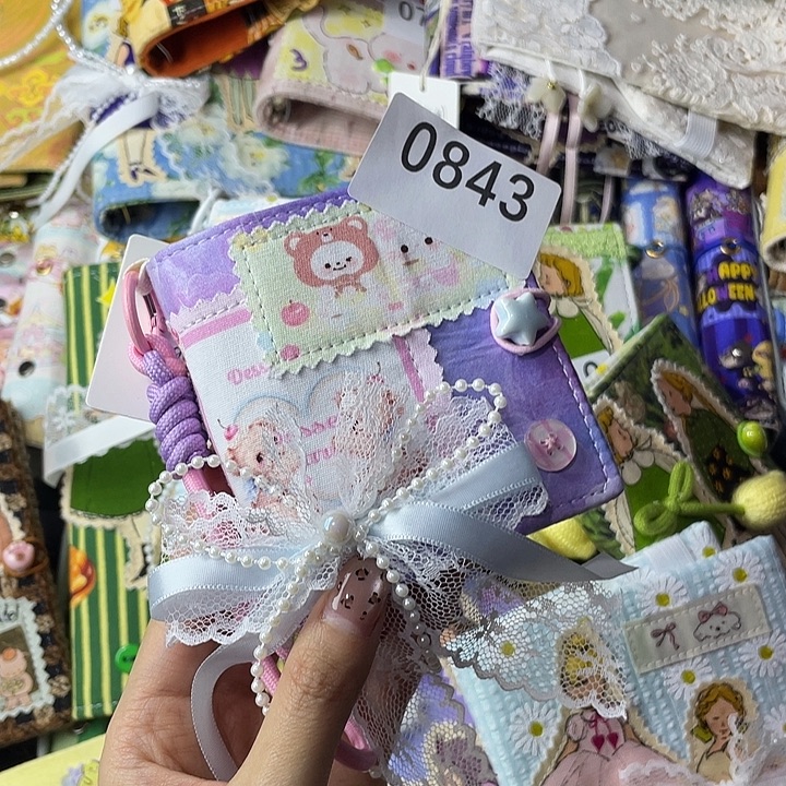 织绣豆豆本送纸843 