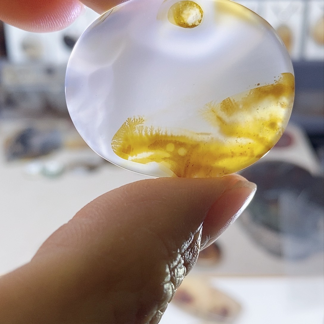 未镶嵌玛瑙/玉髓珠宝奇石