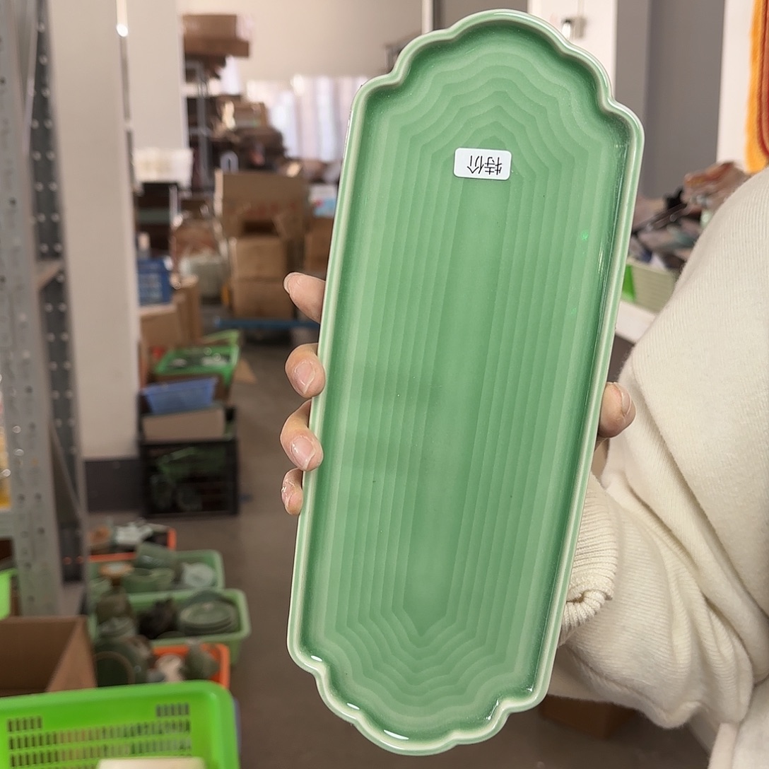 龙泉云间青瓷小米茶器