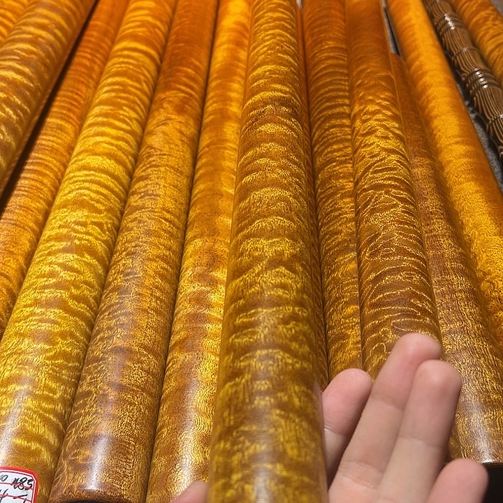 大叶紫檀（黑酸枝木类）木料加工工艺流程