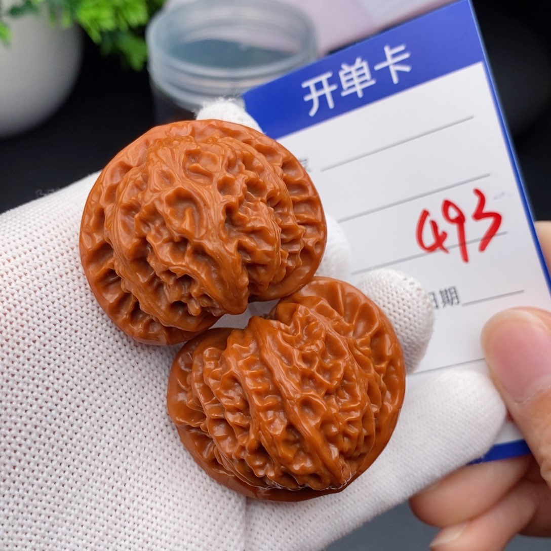 文玩核桃把件41宫灯493