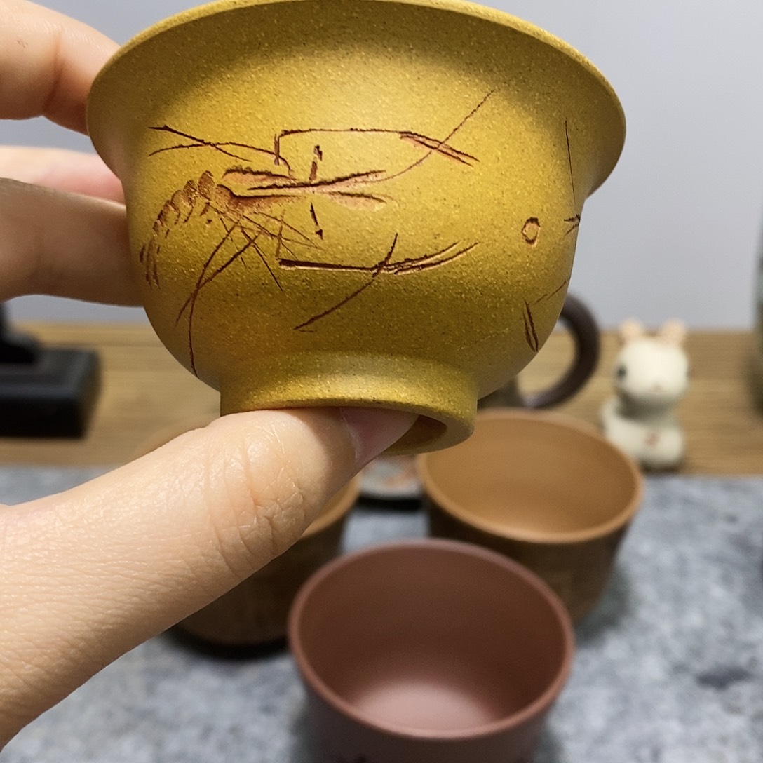 茶杯紫砂宜兴紫砂杯