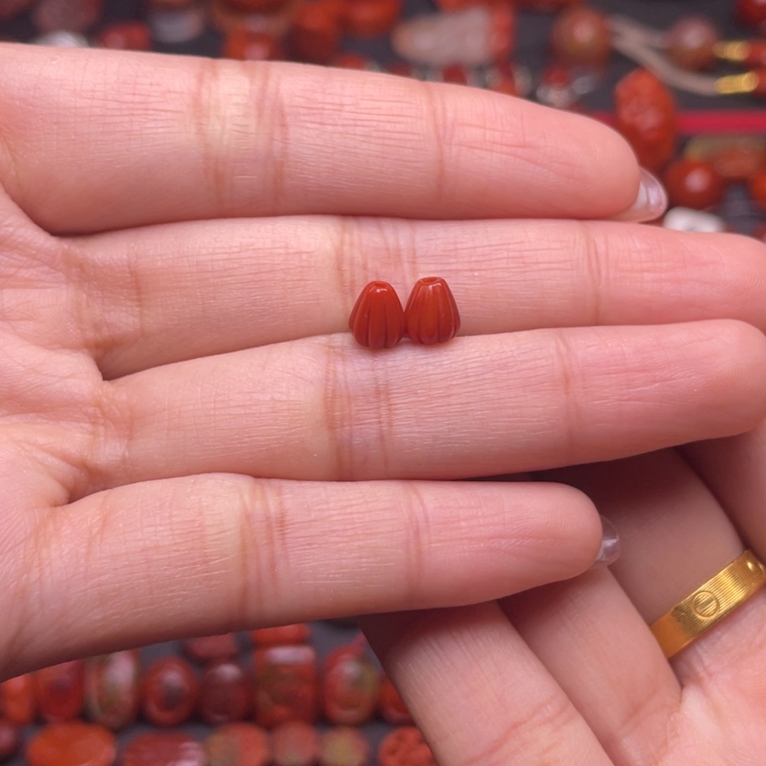 南红玛瑙未镶嵌配饰