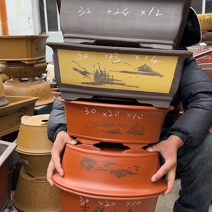 花盆紫砂紫砂花盆