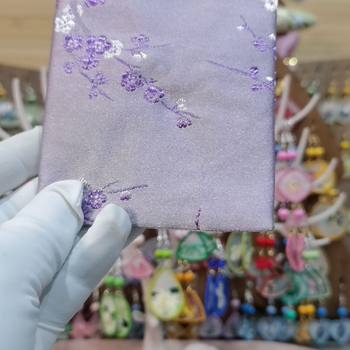 织绣苏绣耳环耳钉耳饰