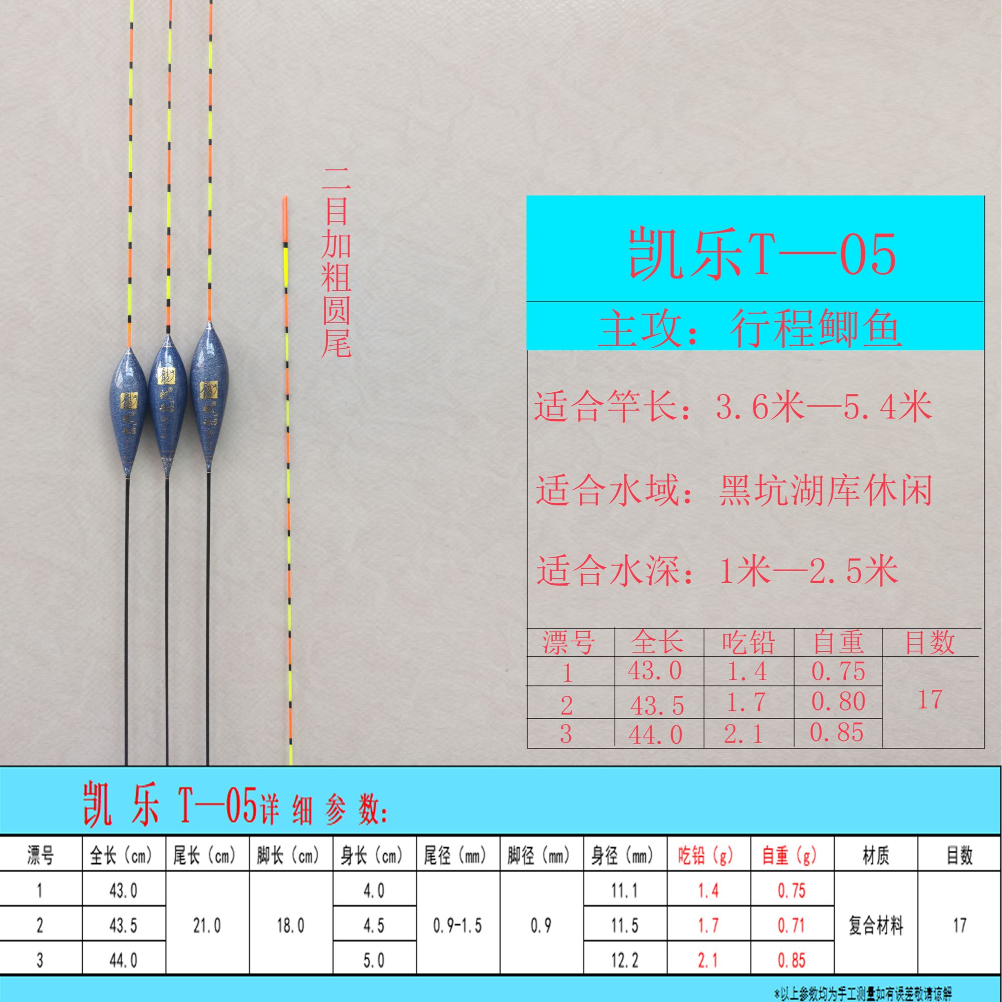 高灵敏纳米鱼漂鲫鱼漂轻口加粗尾浮漂醒目防风浪