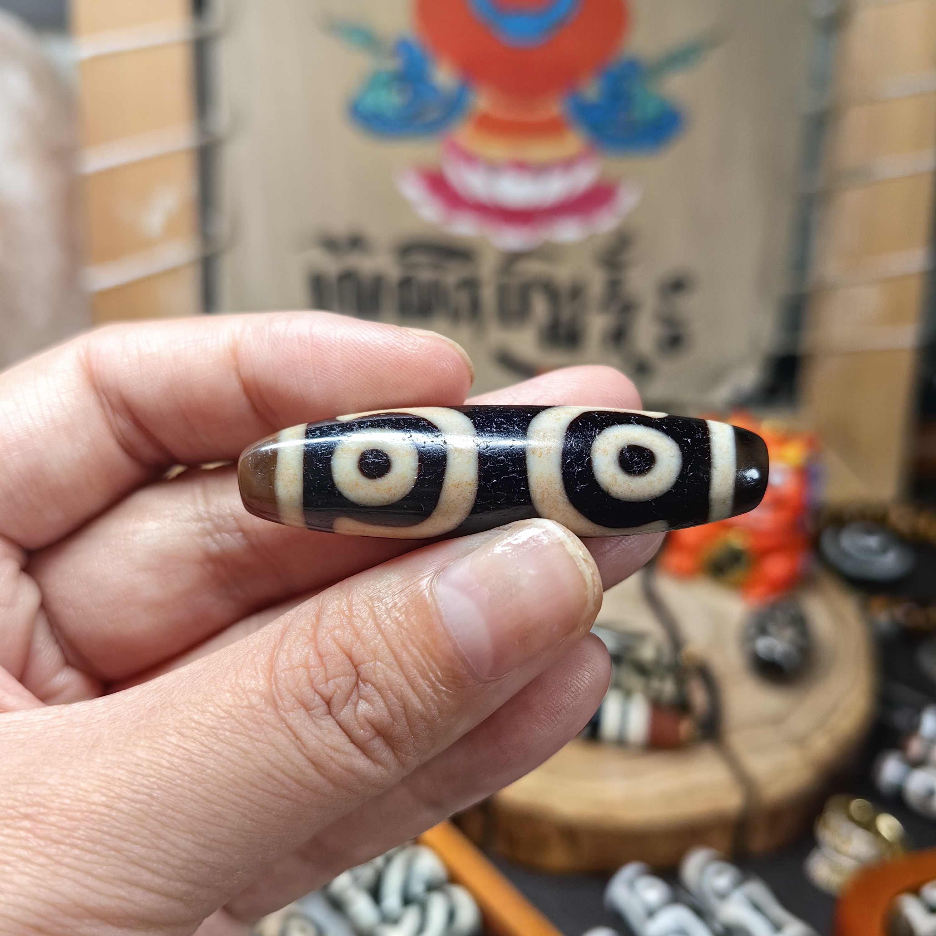 行运任晓攀顶料爆砂宝盖大鹏三眼天珠2