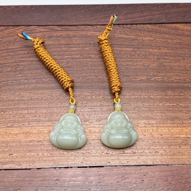 翰平珠宝 1206/BY 和田玉佛公吊坠 多样性发其一 J