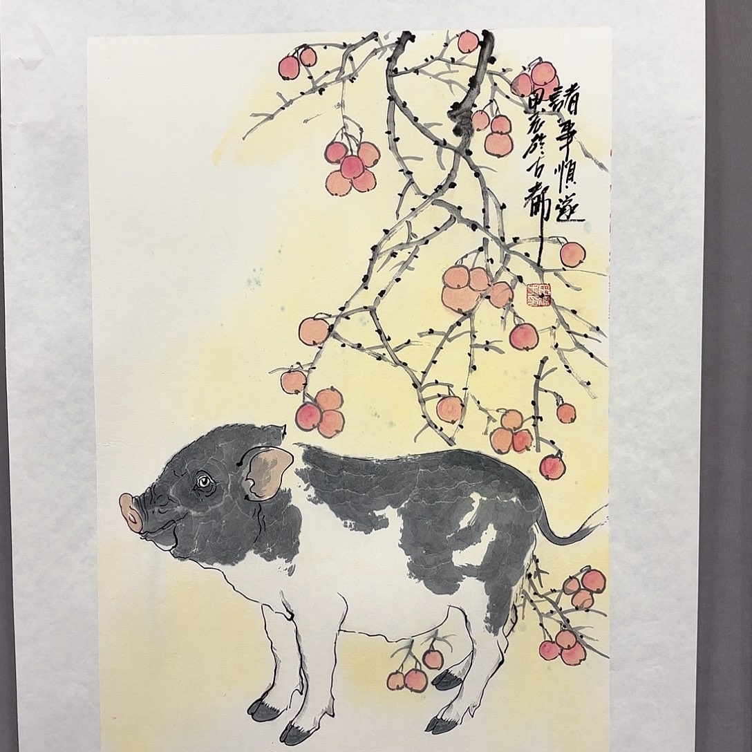 国画国画纯手绘作品请放心去藏