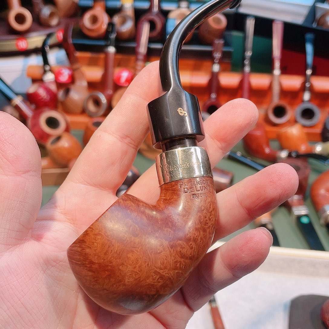 用***5退坑金圈彼得森系统斗石楠木工艺品