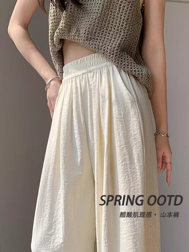 0003富贵专属新款夏季高腰山本裤