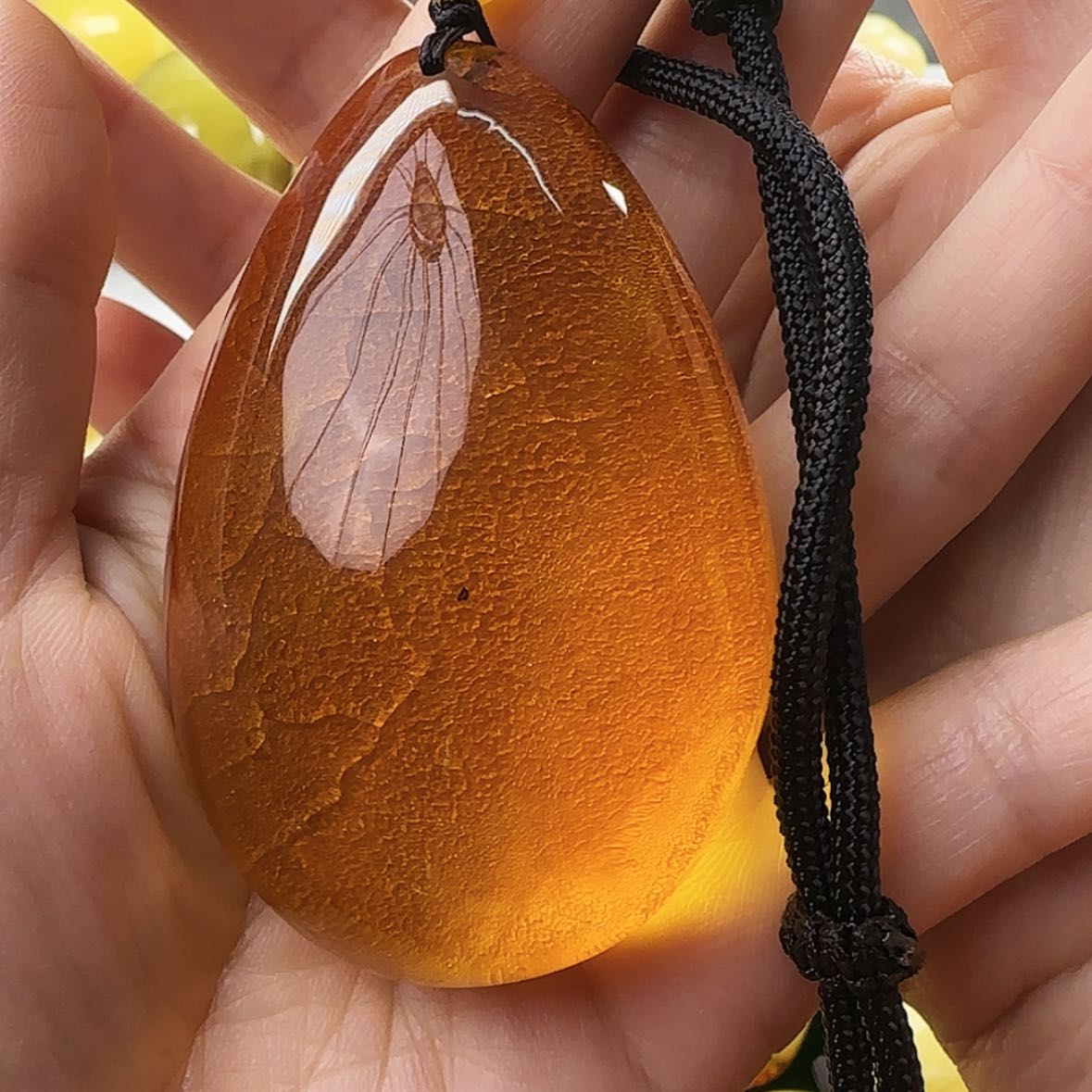 【闪购商品】琥珀颈饰未镶嵌吊坠