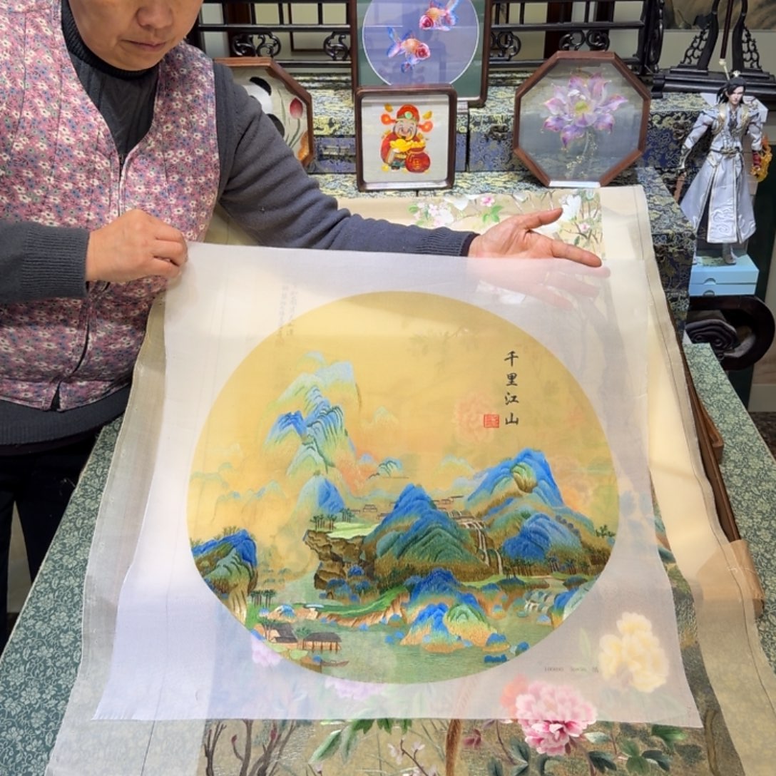刺绣手工苏绣工艺精品