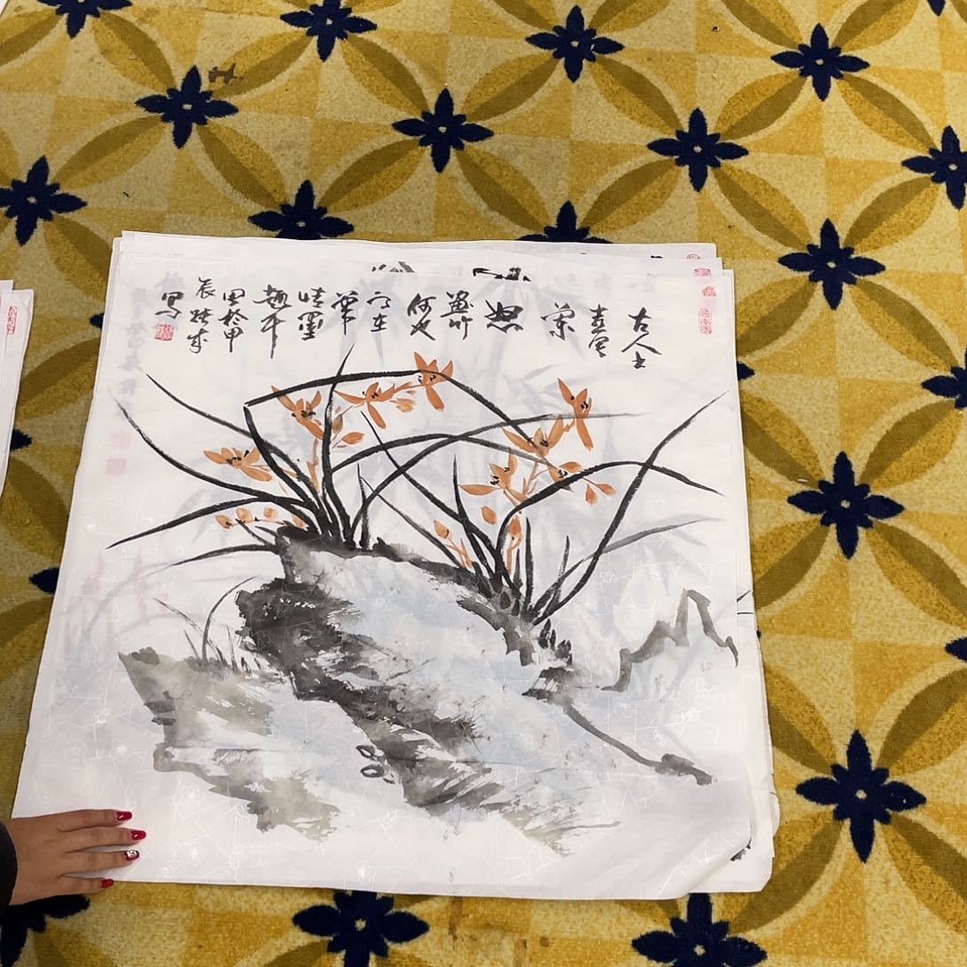 国画张成老师花鸟画888999