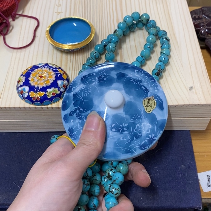 摆件中古工艺品一件