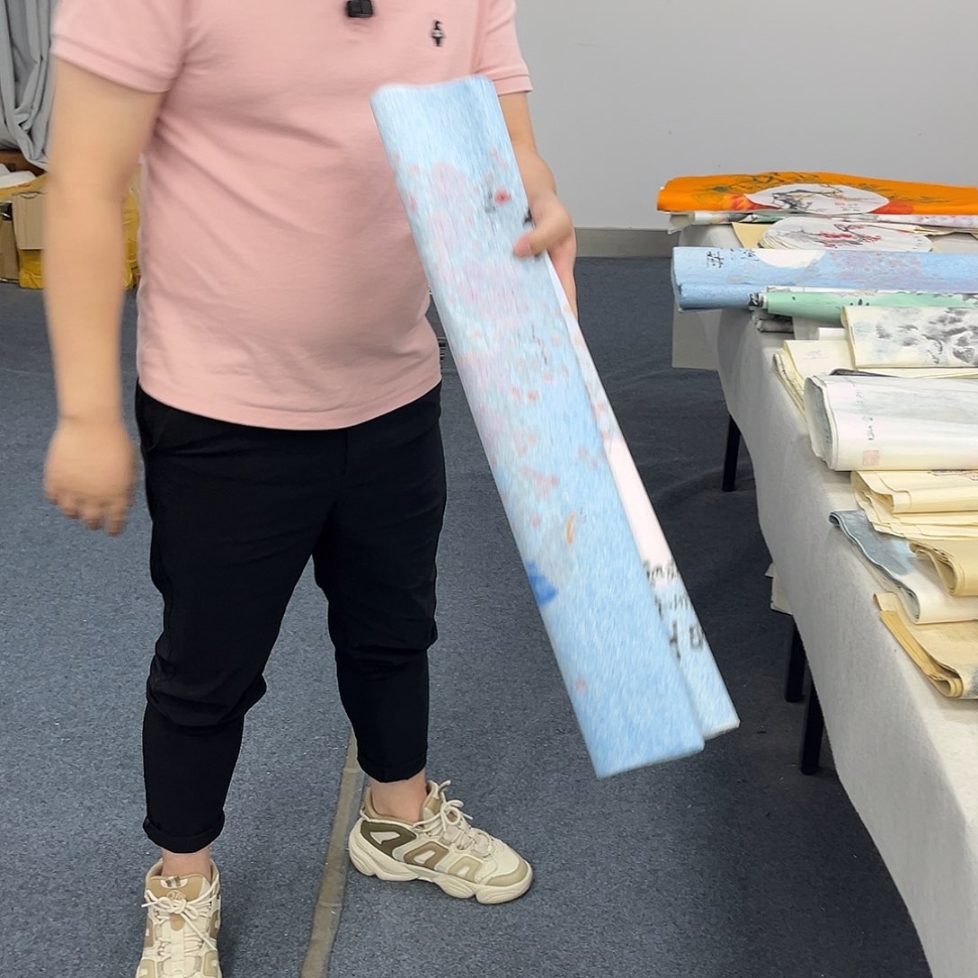 国画绘画作品多次