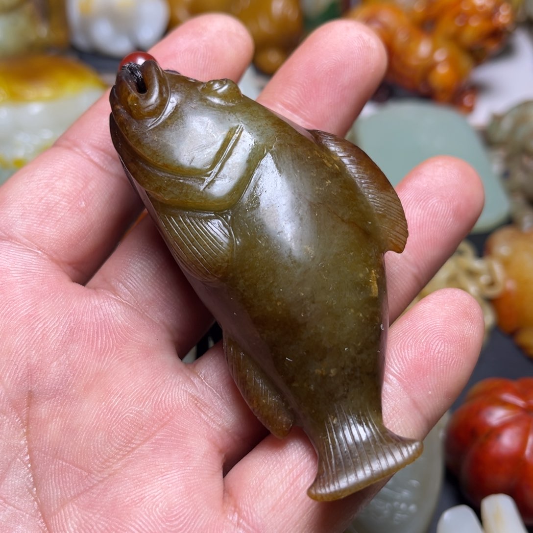 和田玉挂件未镶嵌