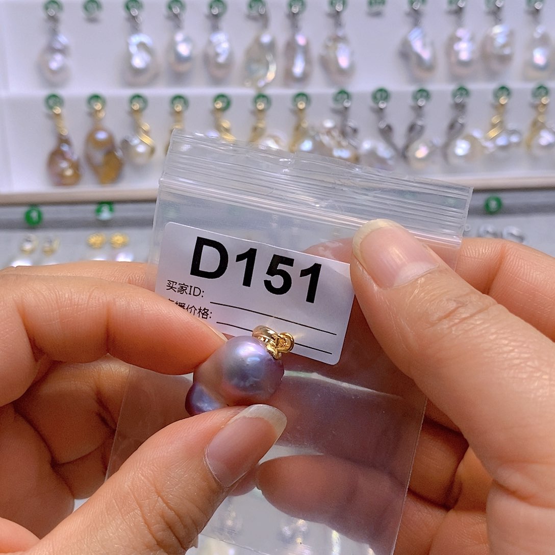 淡水珍珠颈饰银S925镶嵌