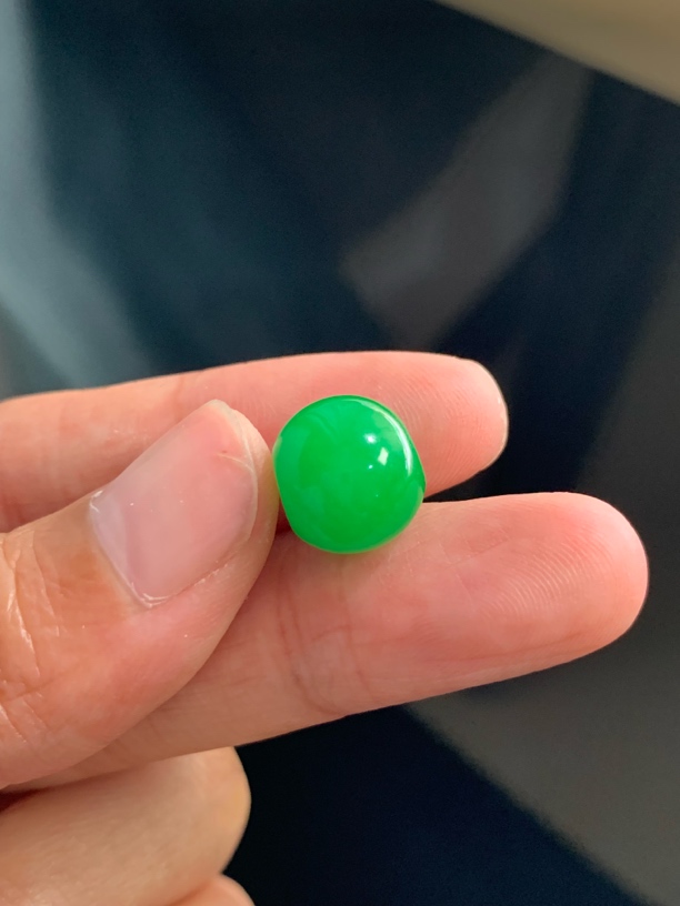 缅甸翡翠卡10绿珠子多样性发其一