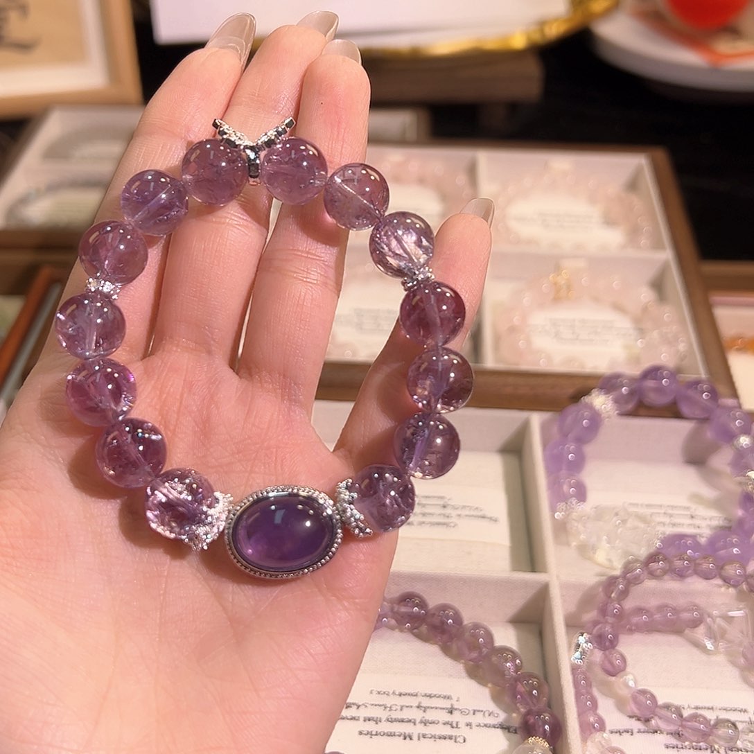 水晶手链未镶嵌紫水晶