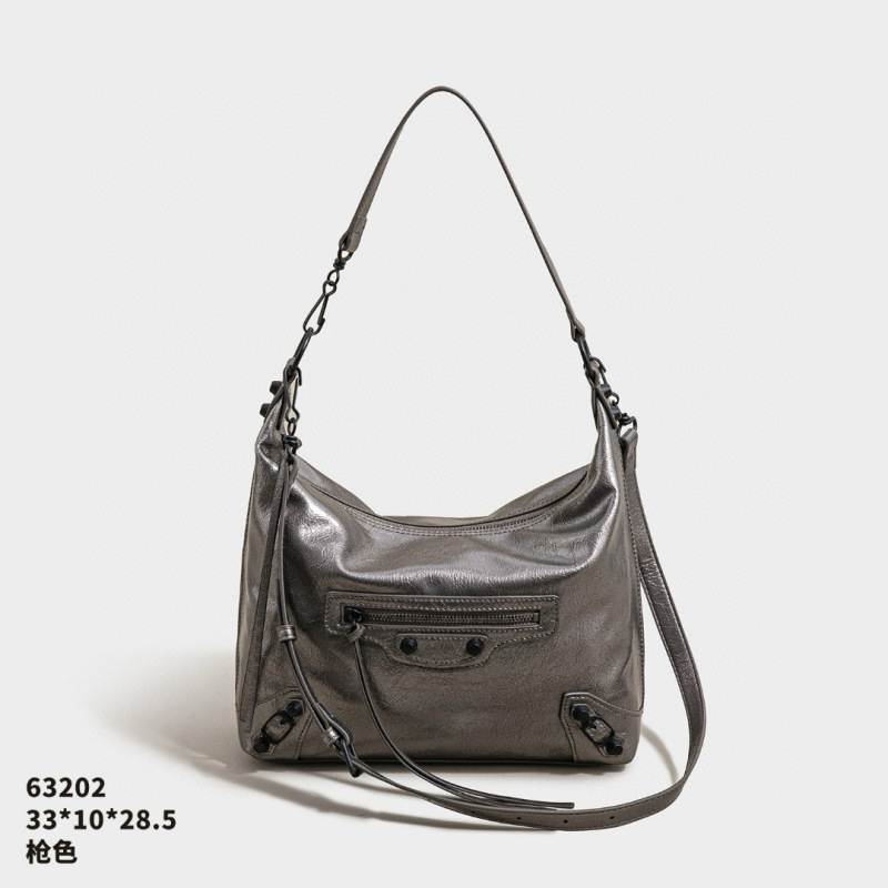 【RAIN.CUN】SK-63202-枪色气质时尚百搭简约斜跨轻奢女包