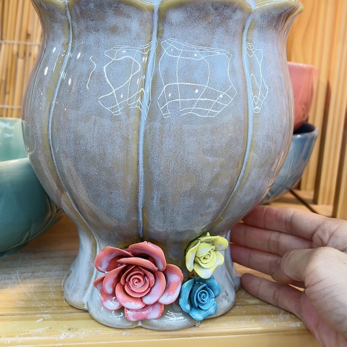 【闪购商品】陶花盆