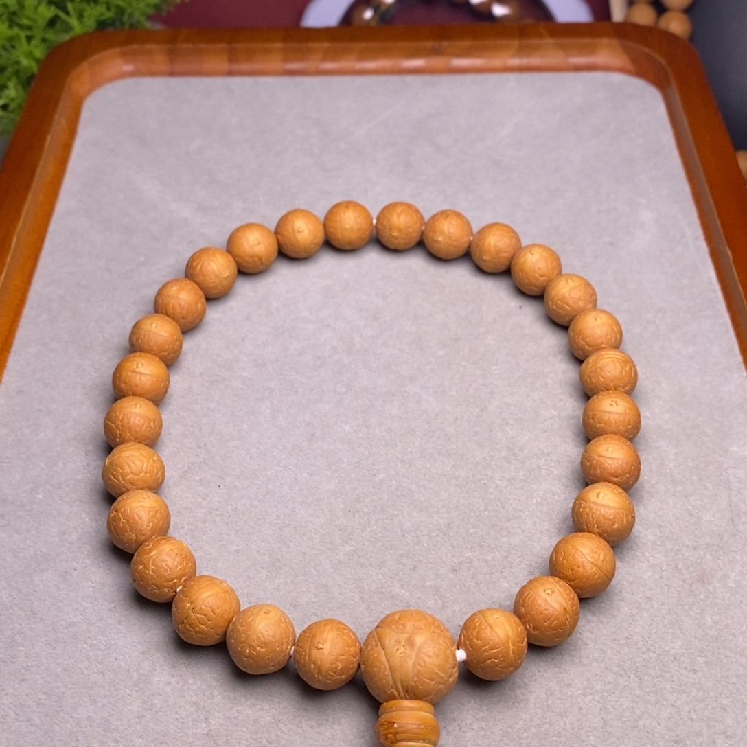 凤眼菩提吊坠12素手持