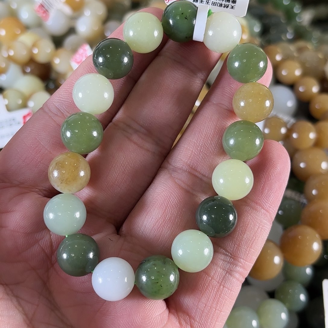 和田玉手链未镶嵌W272