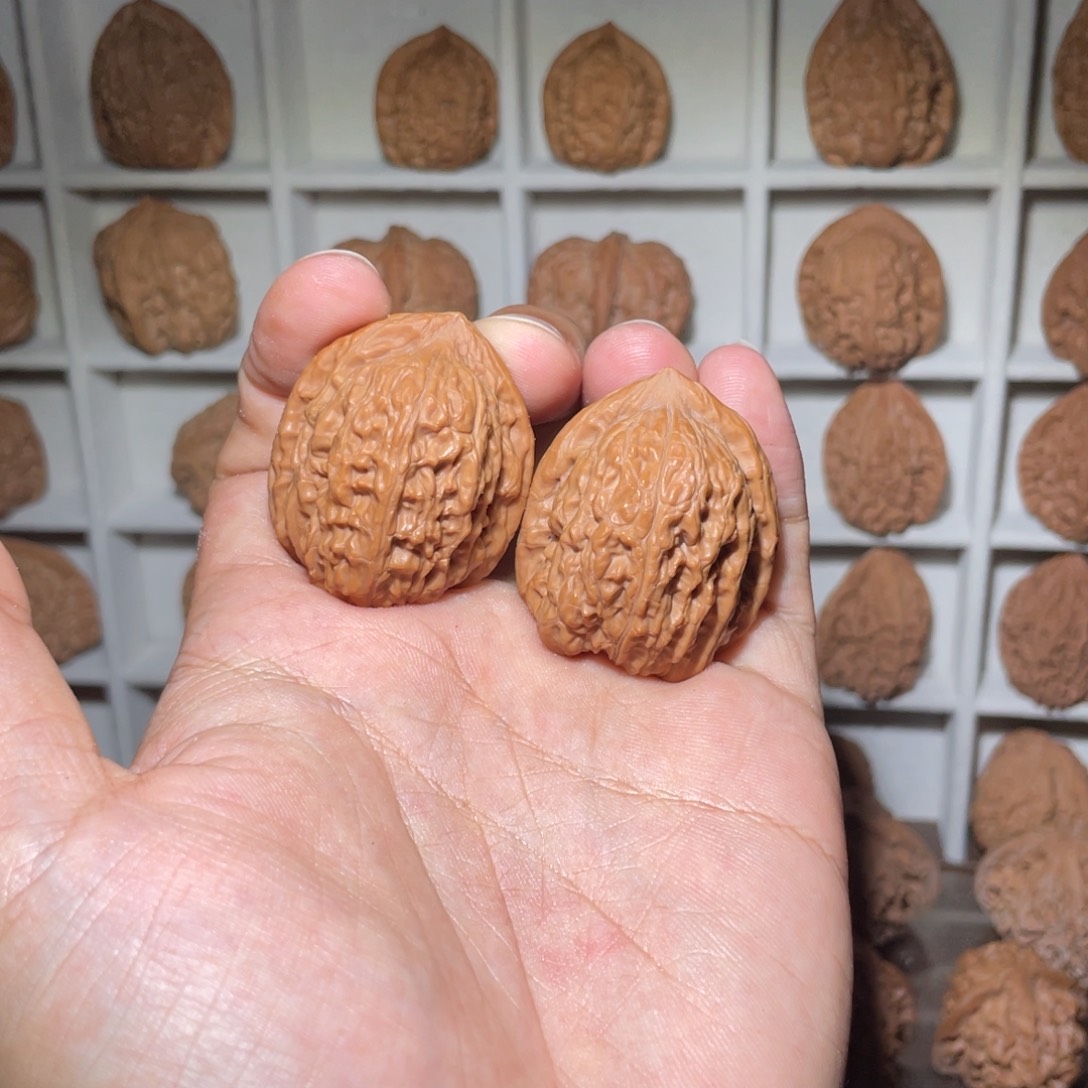 文玩核桃把件34 赤龙鸡心全品货头3号