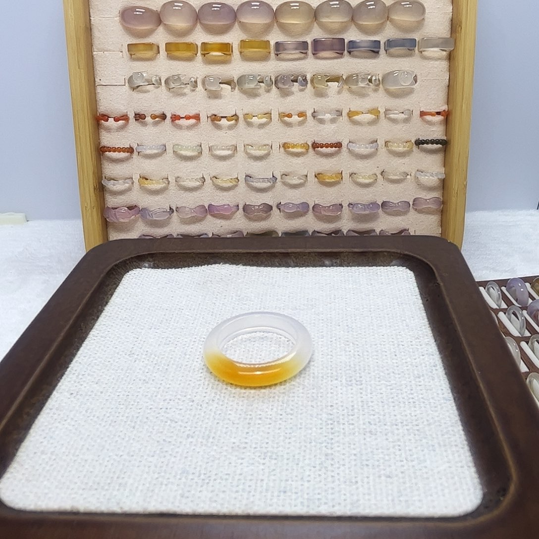 玛瑙/玉髓未镶嵌戒指505港16