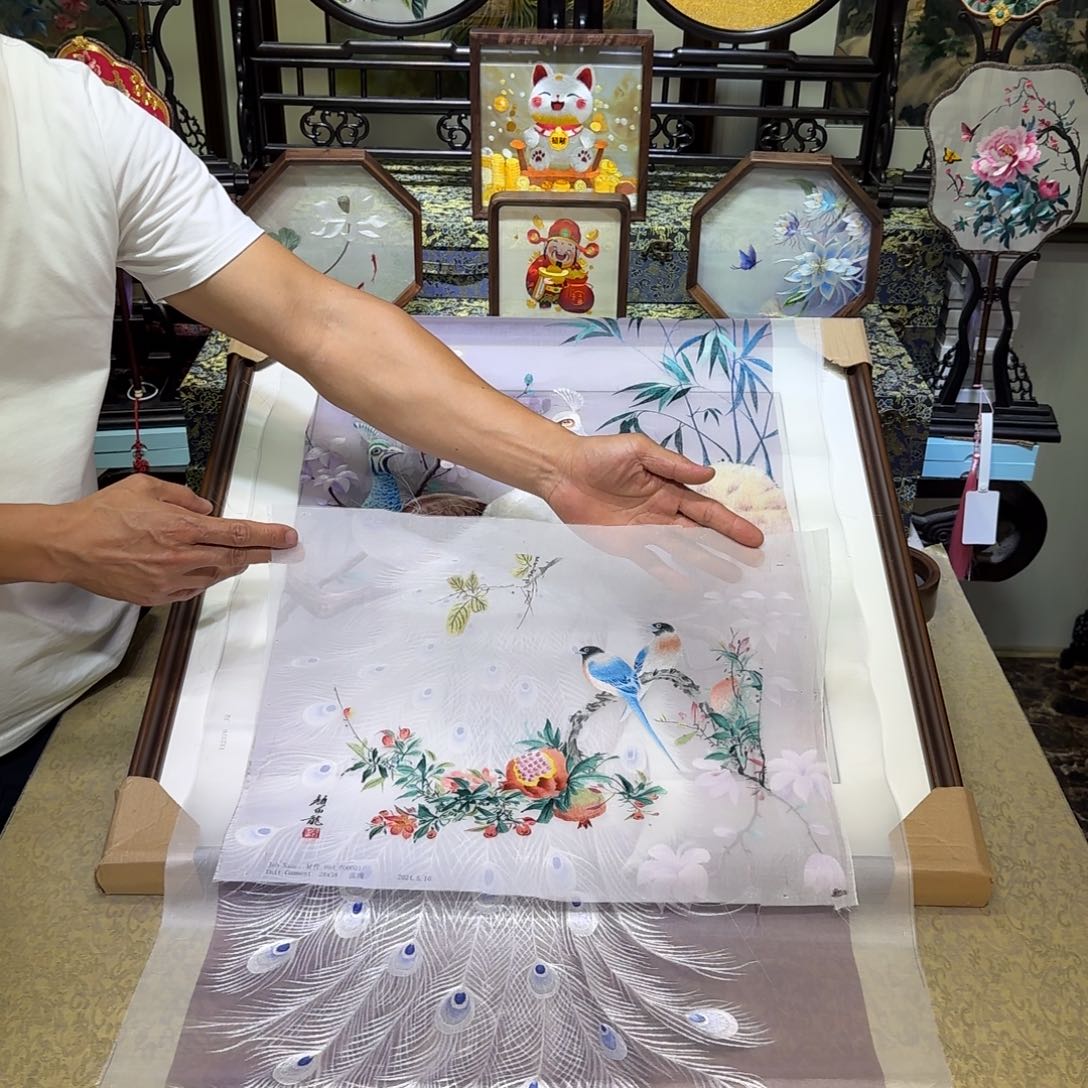 刺绣刺绣工艺精湛独特设计理念