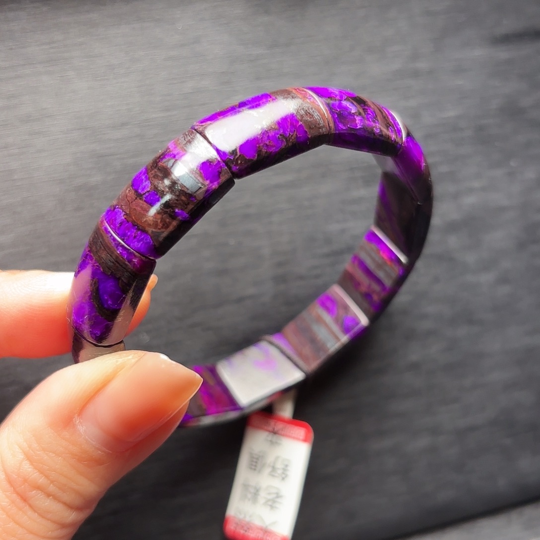 苏纪石（舒俱来）未镶嵌镯牌