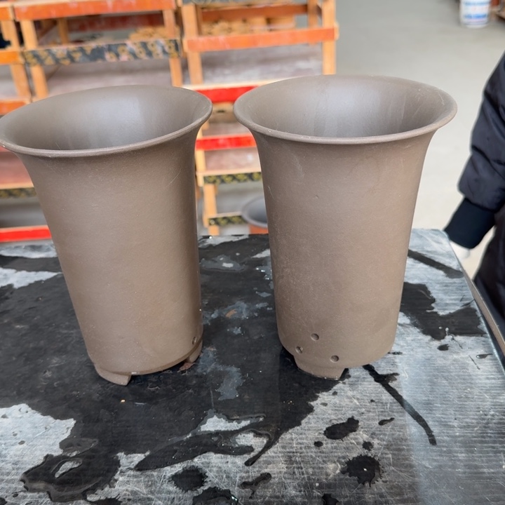 紫砂花盆高度21口径15